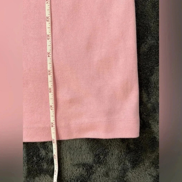 Ralph Lauren Women Tank Dress Size Large Pink Tunic pullover 100 cotton - Picture 8 of 11